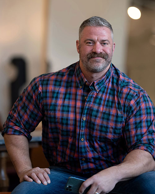 Portrait of Chris Stout-Hazard