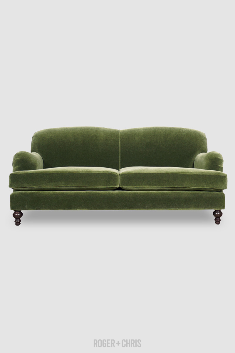 92 Basel English Roll Arm Sofa In