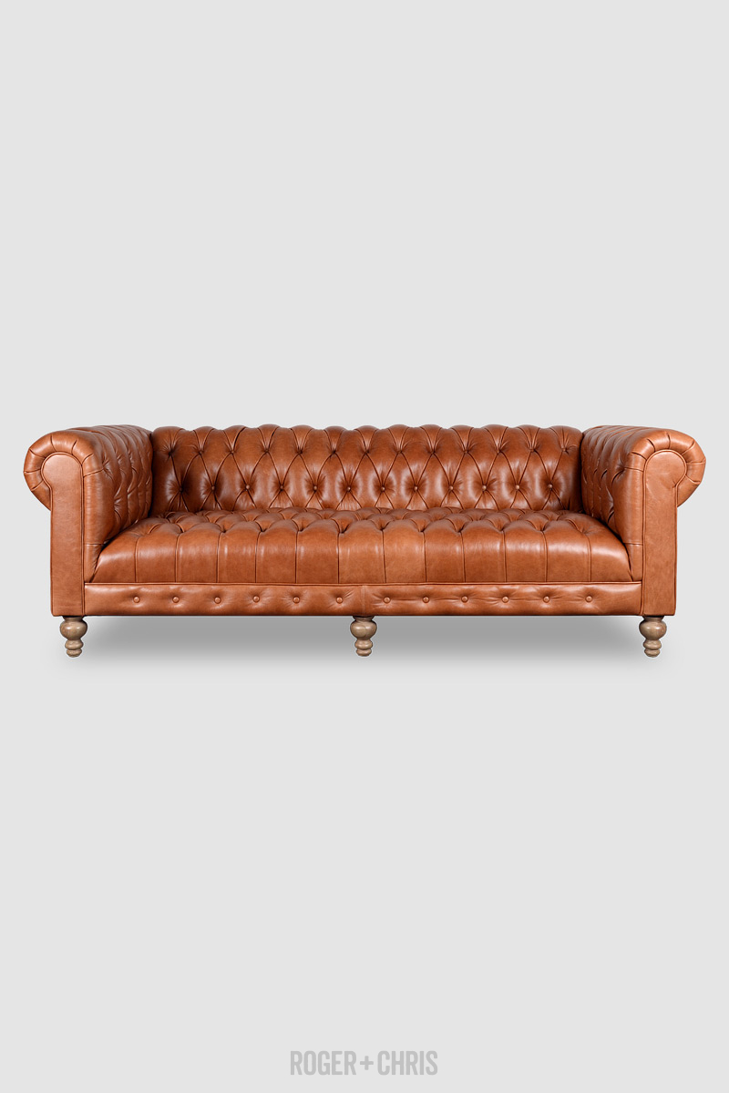 Chesterfield Sofas, Armchairs, Sectionals, Sleepers | Leather, Fabric, Linen | Made in USA | Higgins