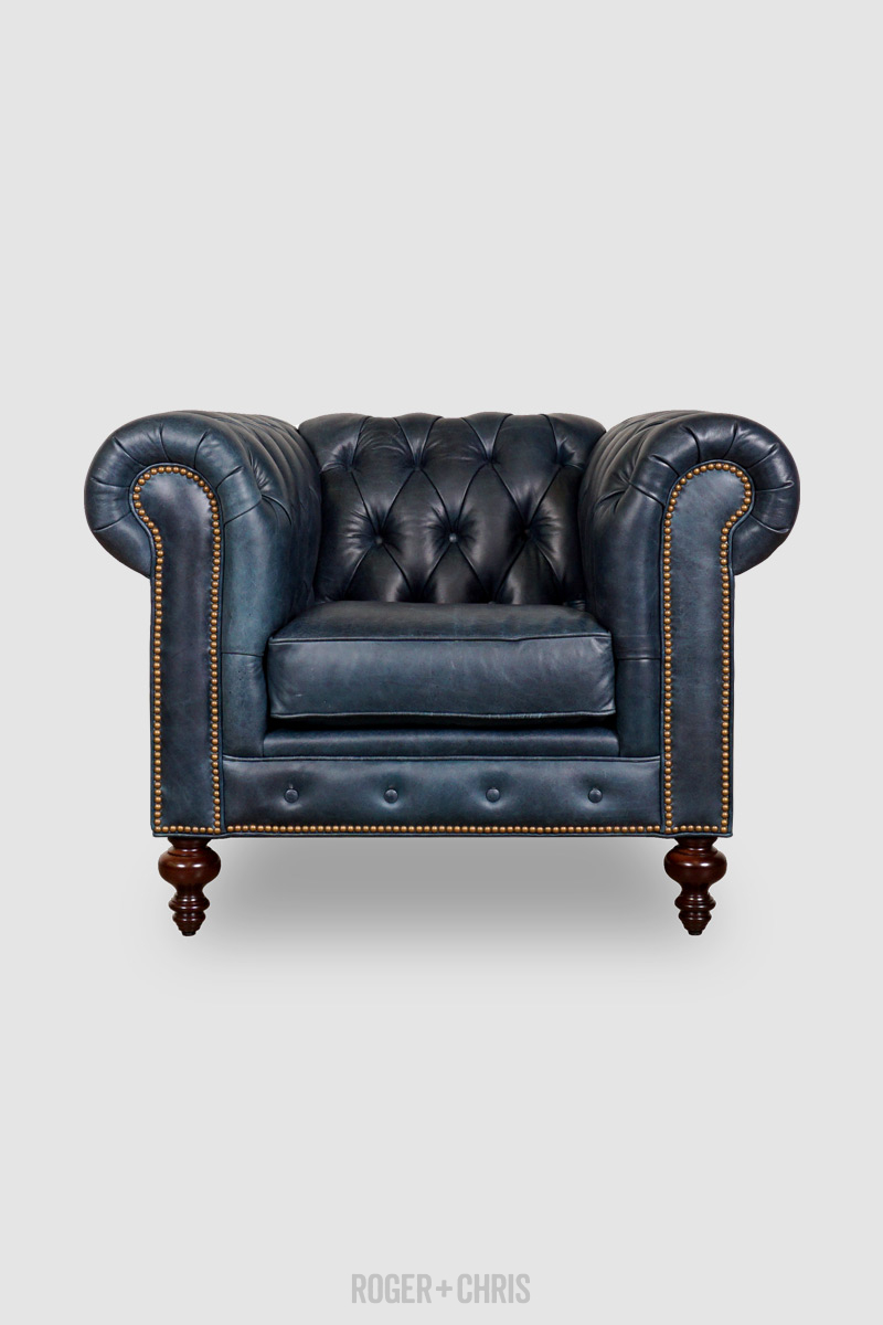 Chesterfield Sofas, Armchairs, Sectionals, Sleepers | Leather, Fabric, Linen | Made in USA | Higgins