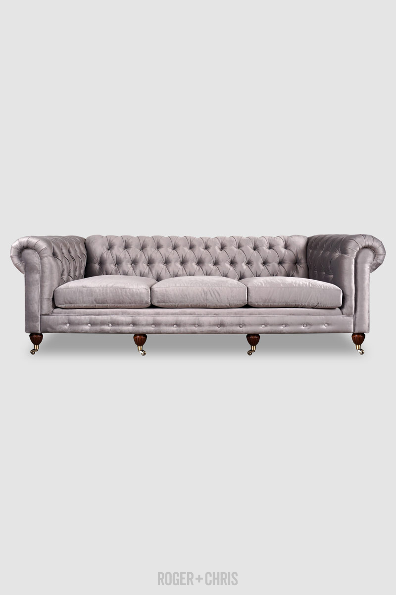 Chesterfield Sofas, Armchairs, Sectionals, Sleepers | Leather, Fabric, Linen | Made in USA | Higgins