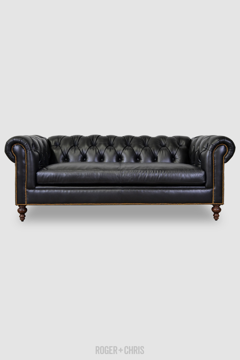 Chesterfield Sofas, Armchairs, Sectionals, Sleepers | Leather, Fabric, Linen | Made in USA | Higgins