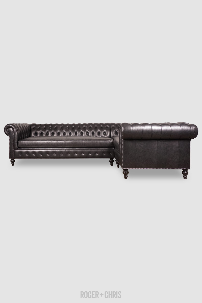 Chesterfield Sofas, Armchairs, Sectionals, Sleepers | Leather, Fabric, Linen | Made in USA | Higgins