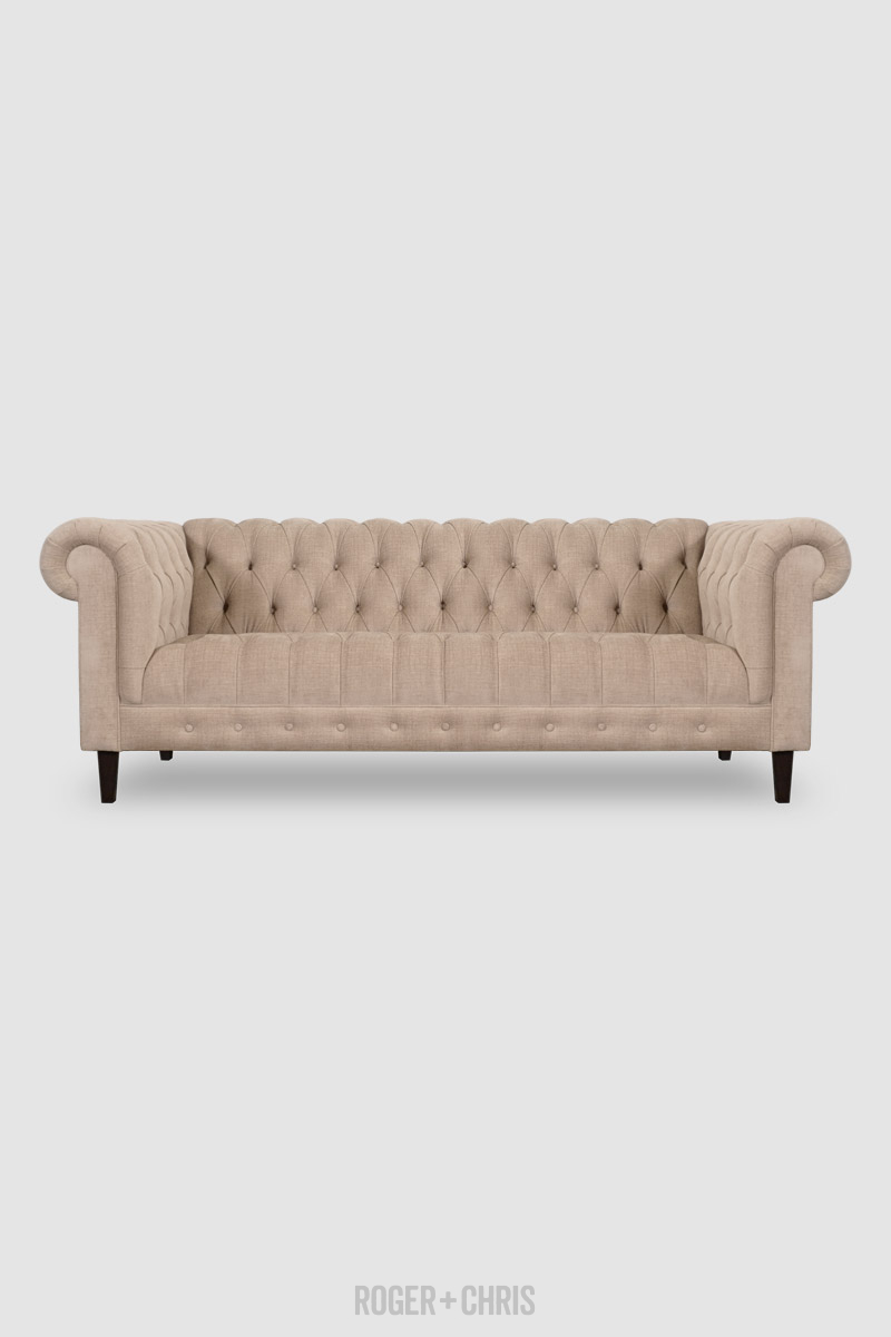 Chesterfield Sofas, Armchairs, Sectionals, Sleepers | Leather, Fabric, Linen | Made in USA | Higgins
