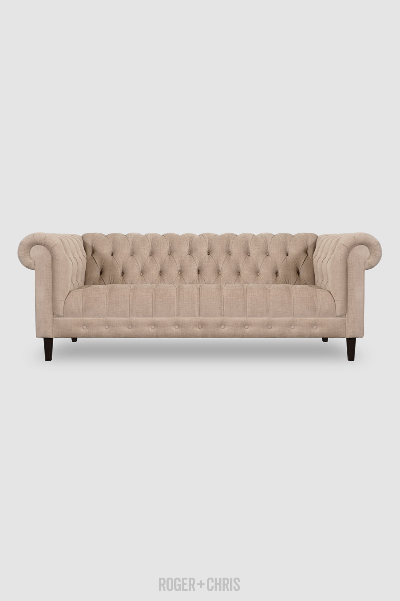 Chesterfield Sofas, Armchairs, Sectionals, Sleepers | Leather, Fabric, Linen | Made in USA | Higgins