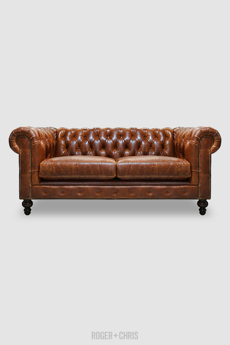 Chesterfield Sofas, Armchairs, Sectionals, Sleepers | Leather, Fabric, Linen | Made in USA | Higgins