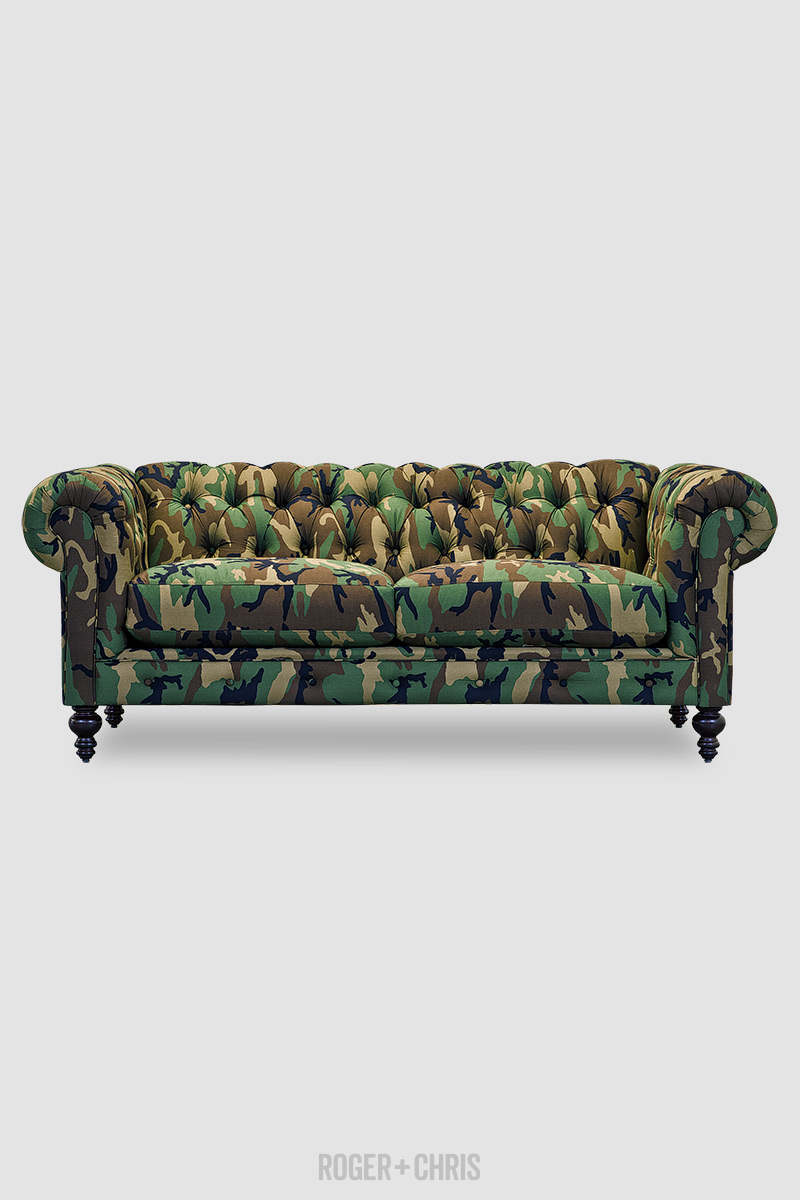 Chesterfield Sofas, Armchairs, Sectionals, Sleepers | Leather, Fabric, Linen | Made in USA | Higgins
