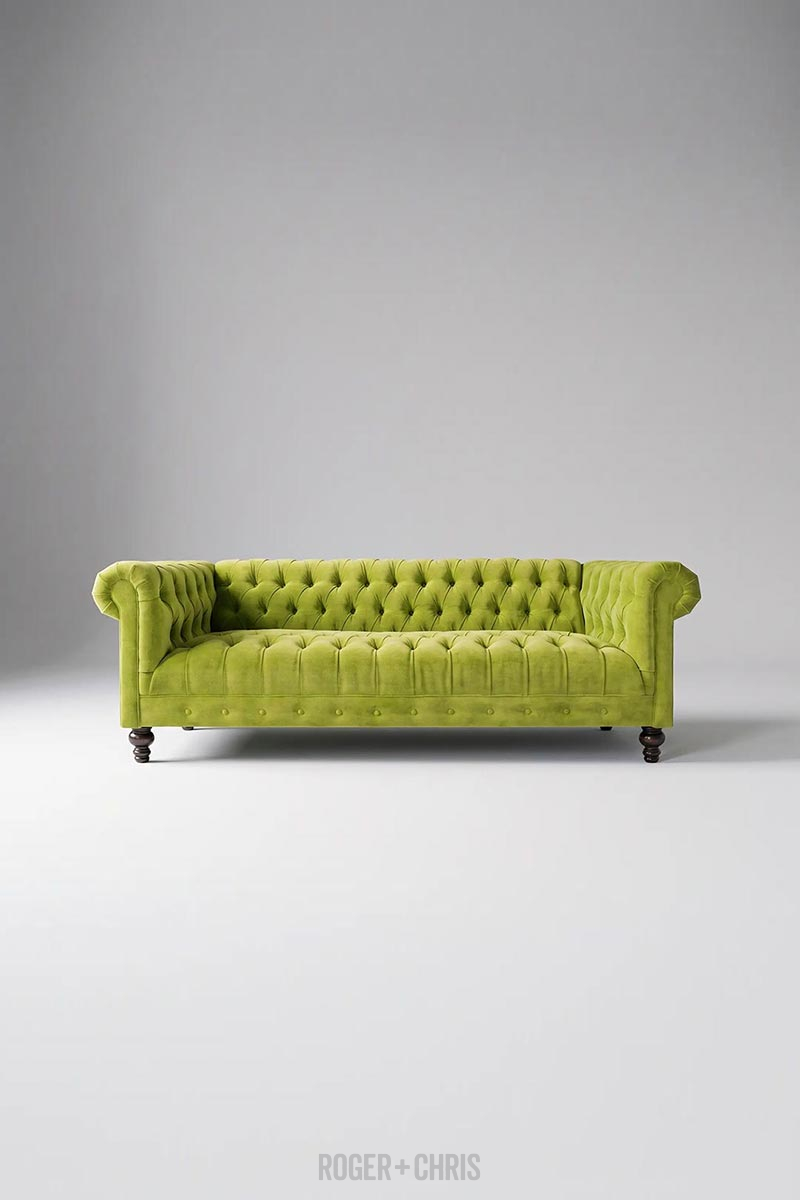 Chesterfield Sofas, Armchairs, Sectionals, Sleepers | Leather, Fabric, Linen | Made in USA | Higgins