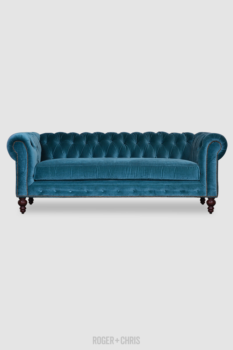 Chesterfield Sofas, Armchairs, Sectionals, Sleepers | Leather, Fabric, Linen | Made in USA | Higgins