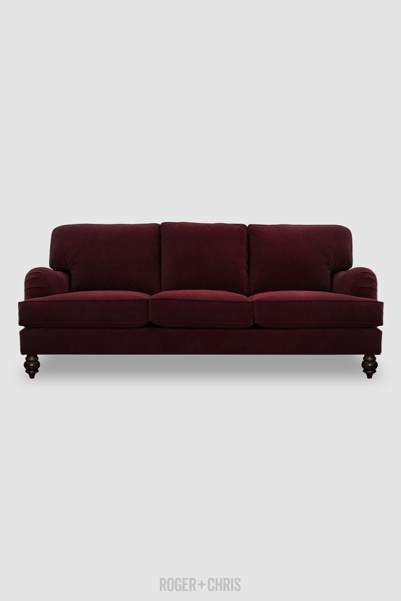 Cushion-Back English Roll-Arm Sofas, Sectionals, Armchairs | Blythe