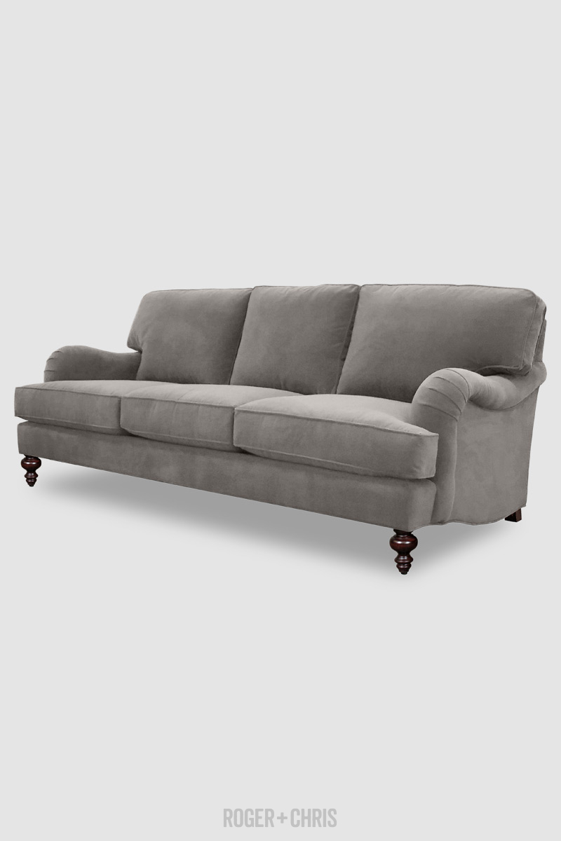 Cushion-Back English Roll-Arm Sofas, Sectionals, Armchairs | Blythe