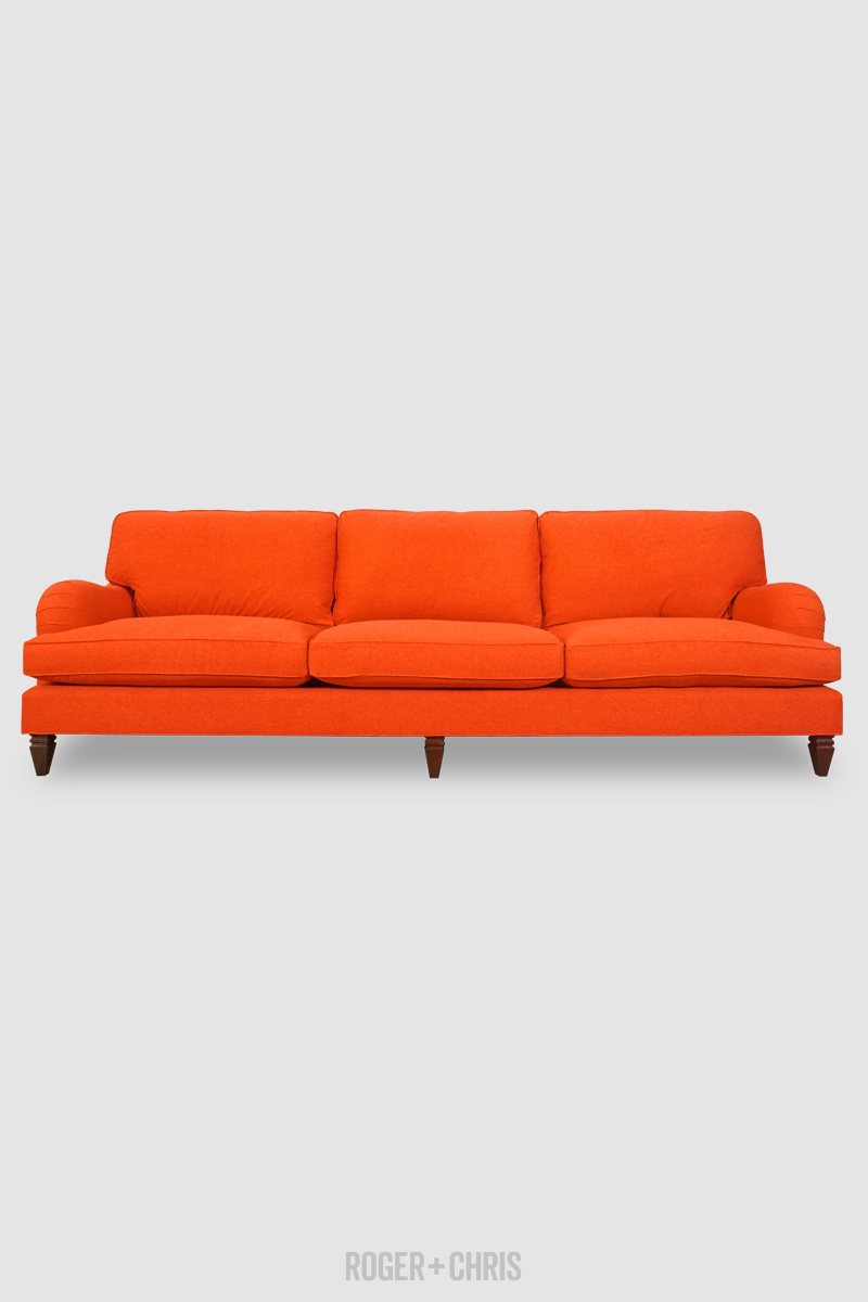 Cushion-Back English Roll-Arm Sofas, Sectionals, Armchairs | Blythe