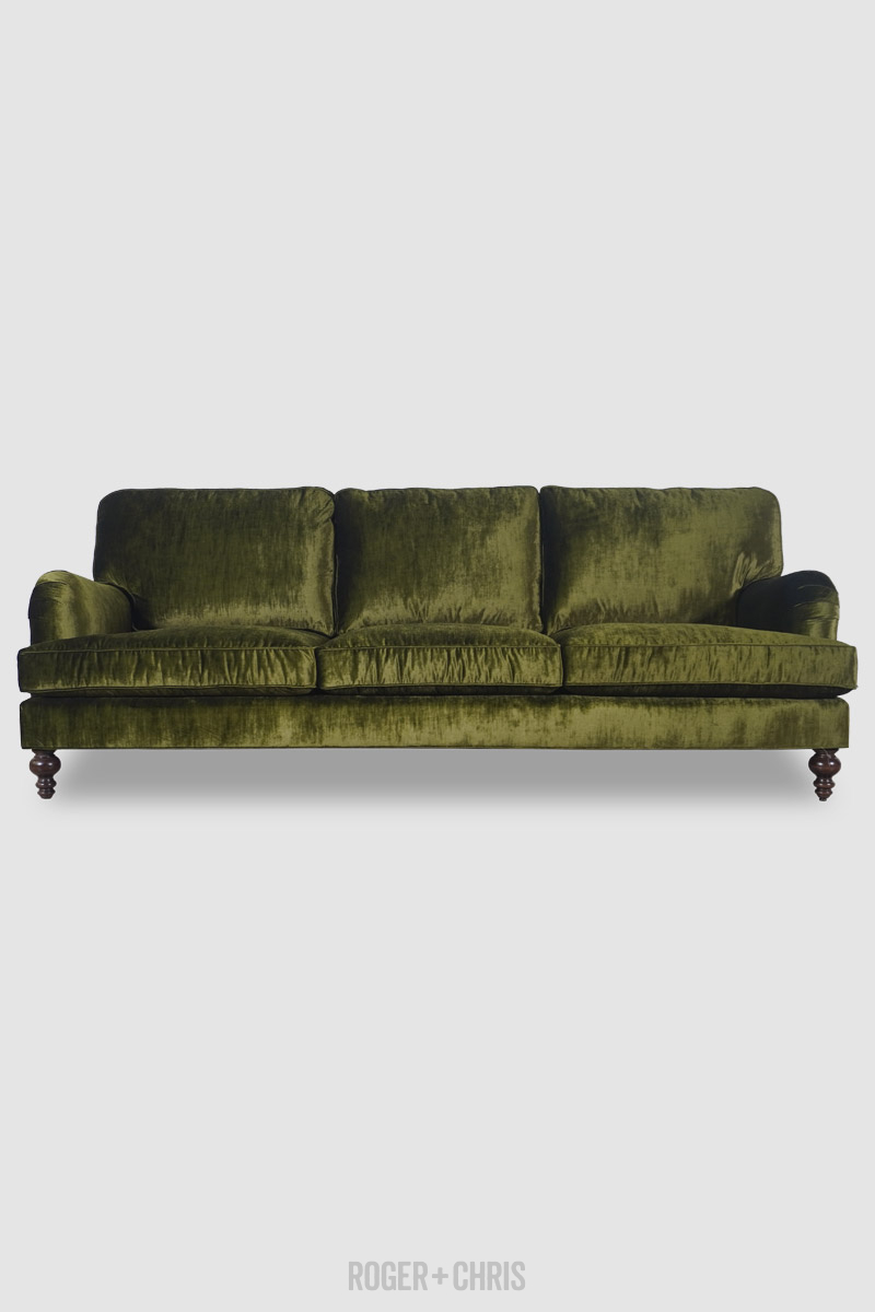 Cushion-Back English Roll-Arm Sofas, Sectionals, Armchairs | Blythe