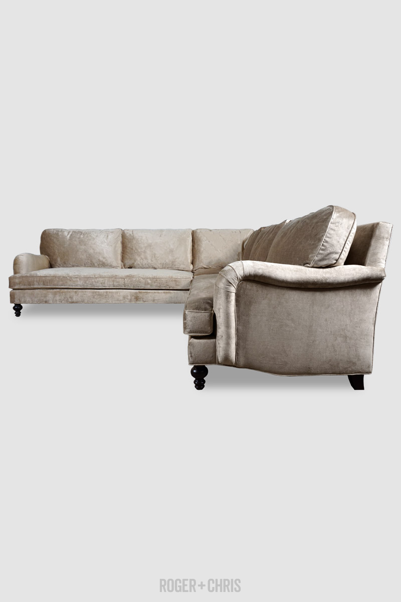 Cushion-Back English Roll-Arm Sofas, Sectionals, Armchairs | Blythe