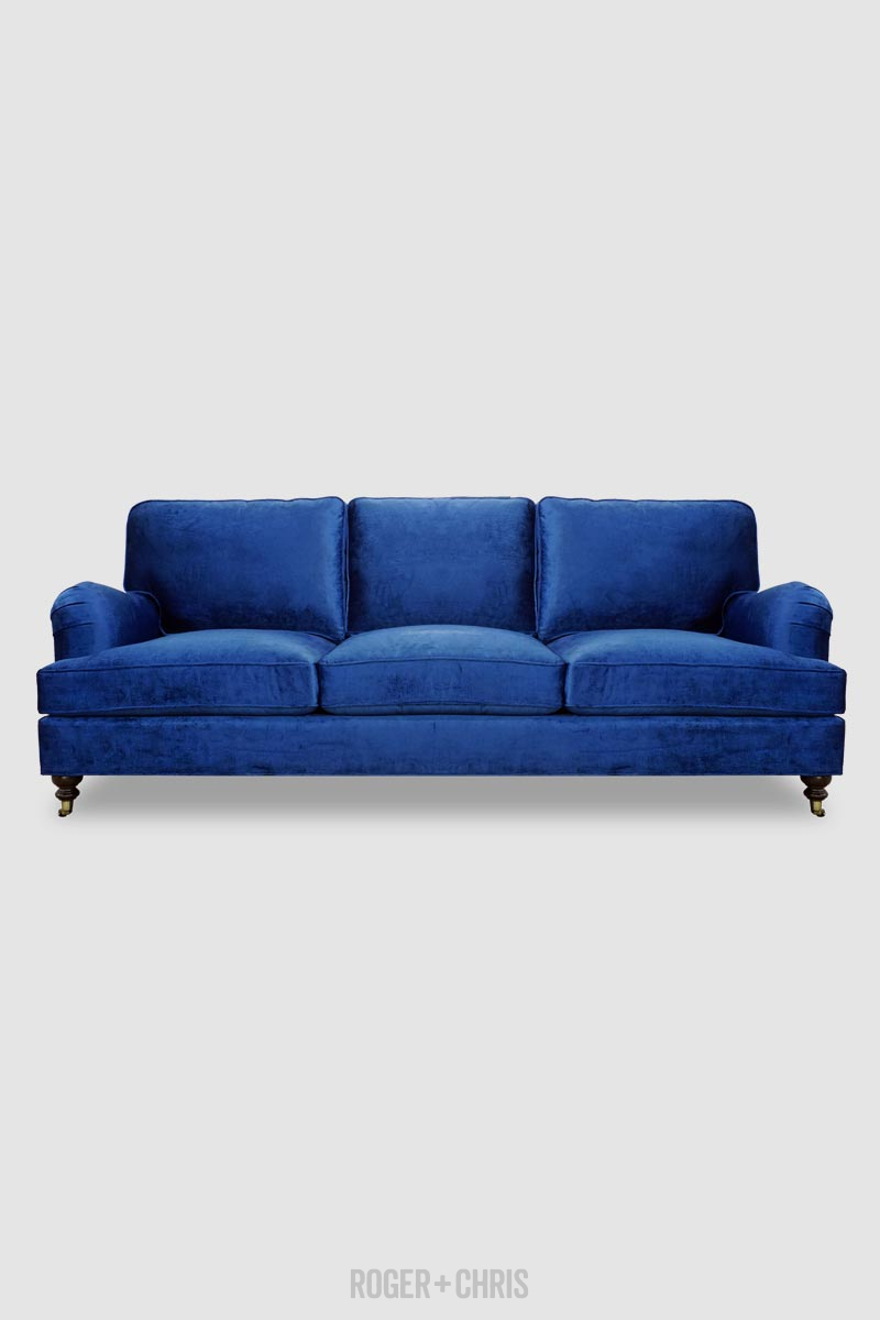 Cushion-Back English Roll-Arm Sofas, Sectionals, Armchairs | Blythe