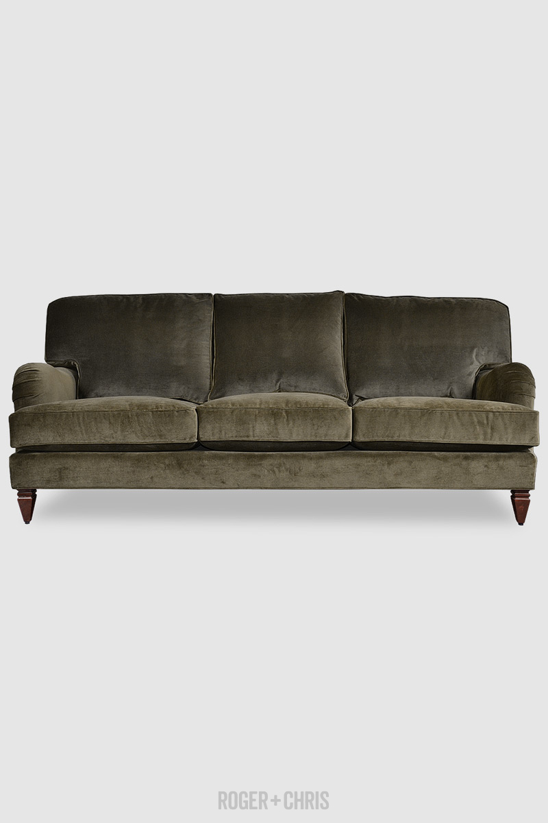 Cushion-Back English Roll-Arm Sofas, Sectionals, Armchairs | Blythe