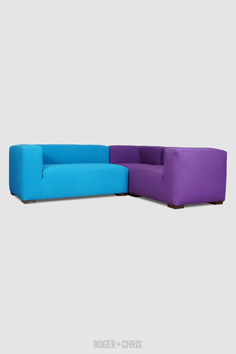 Johnny Reverse-Stitch Sofas and Armchairs