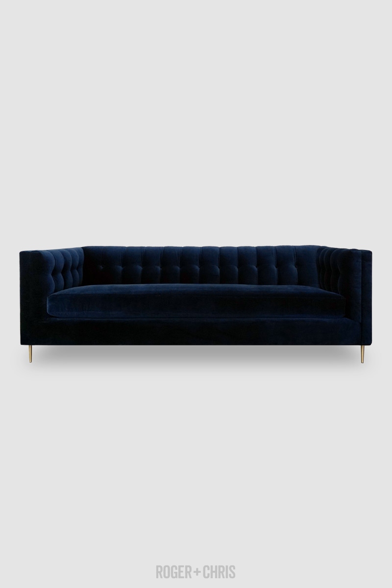 Mid-Century Modern Tuxedo Sofas, Armchairs, Sectionals | Atticus