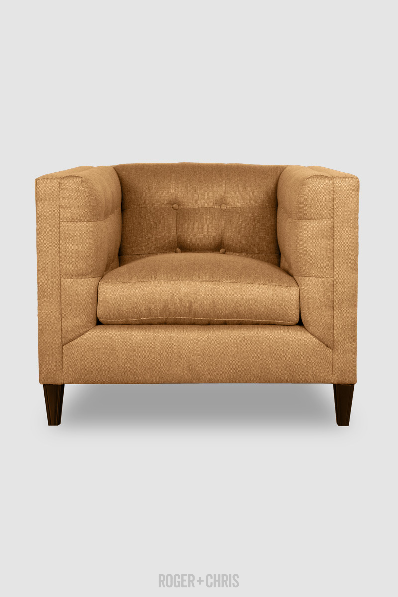 Mid-Century Modern Tuxedo Sofas, Armchairs, Sectionals | Atticus