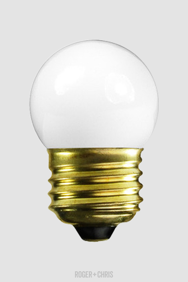 7W White Indicator Bulb
