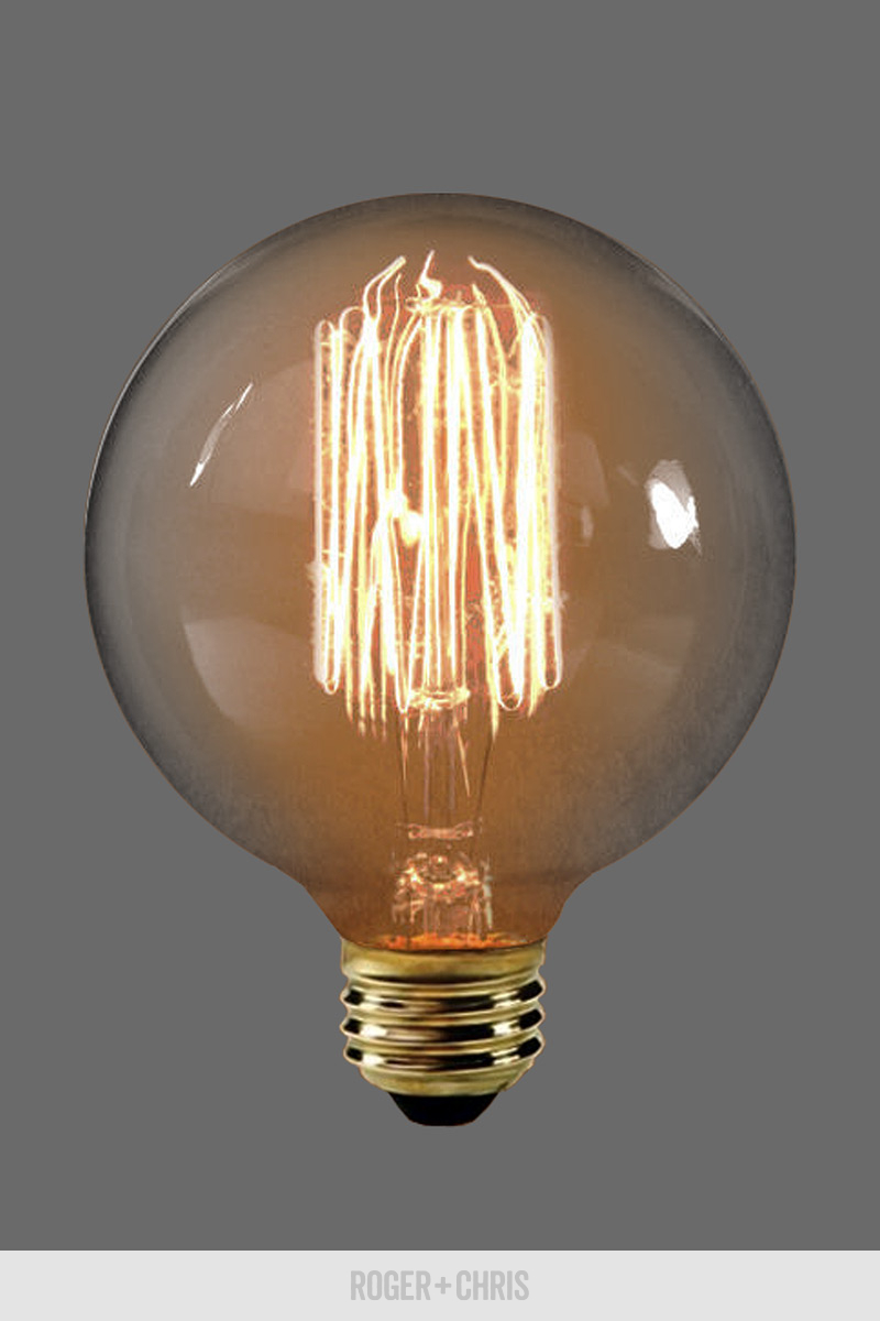40W Globe Edison Bulb