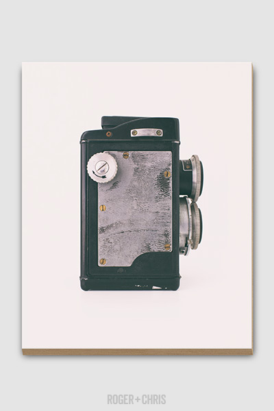 Antique camera print
