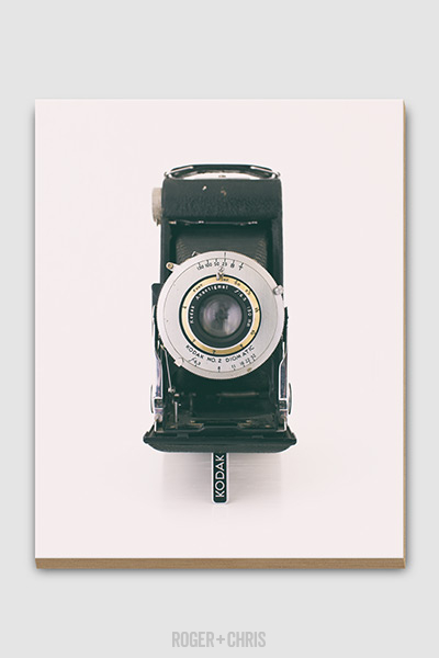 Antique camera print