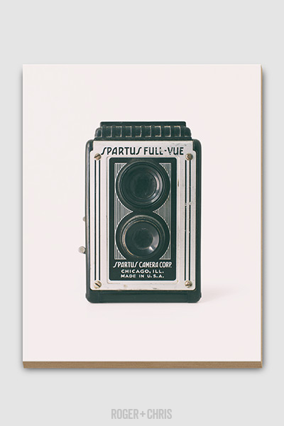 Antique camera print