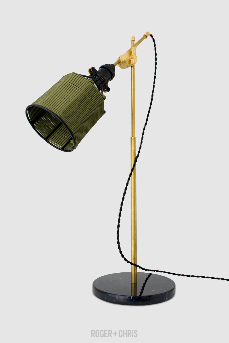 Scout Brass Desk Lamp