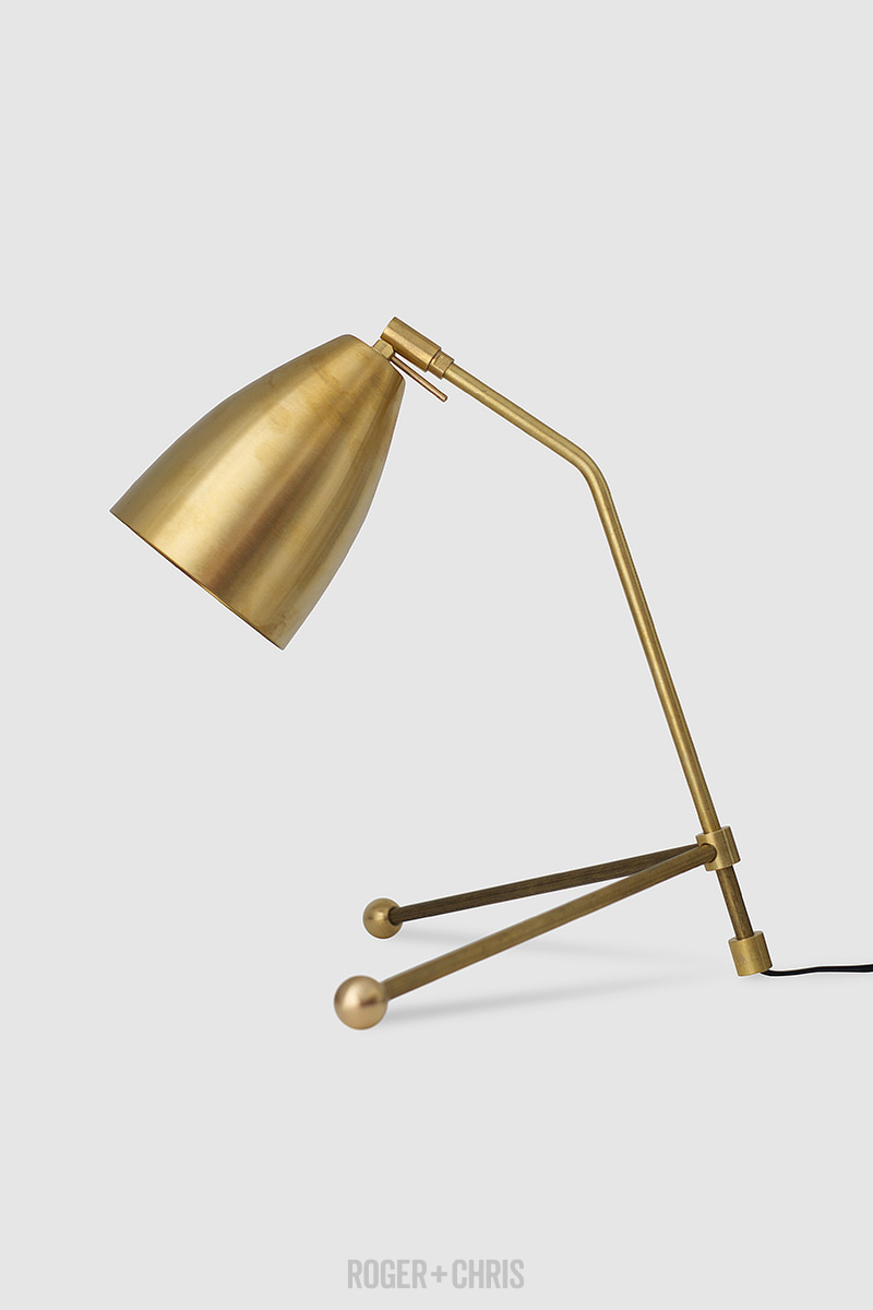 Rex Brass Desk Lamp