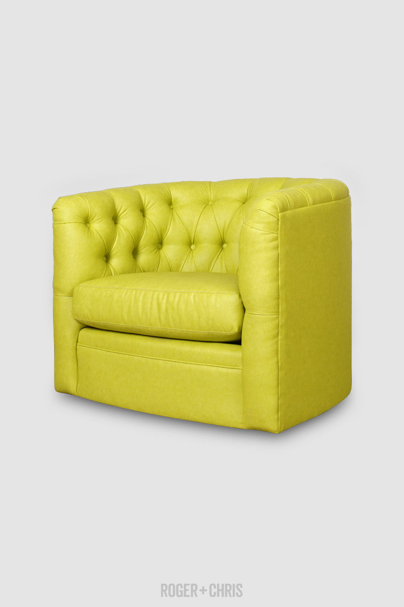 Oliver Tufted Barrel Chair