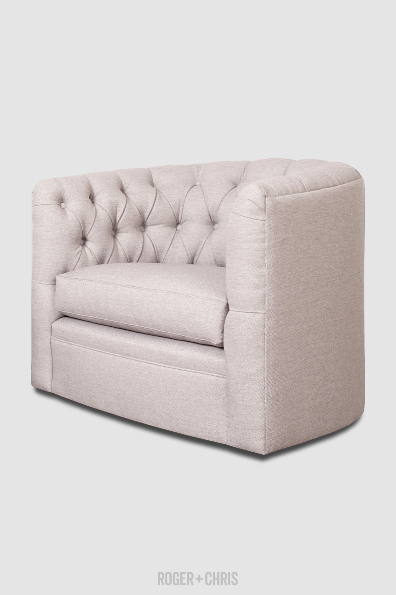 Oliver Tufted Barrel Chair