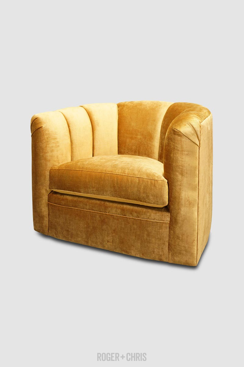 Oliver Tufted Barrel Chair