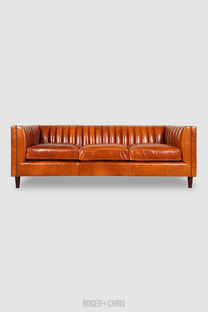 Mid-Century Modern Channel-Tufted Shelter Sofas, Armchairs, Sectionals | Harley