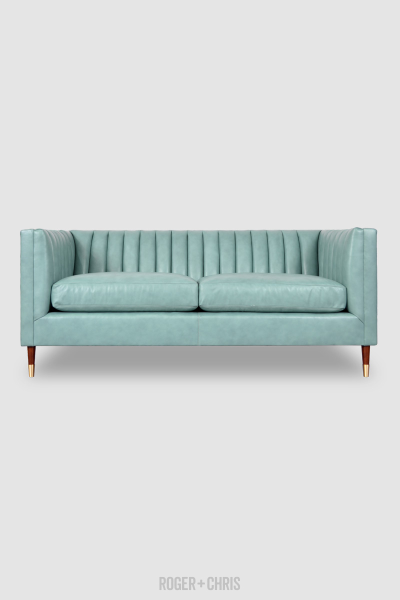 Mid-Century Modern Channel-Tufted Shelter Sofas, Armchairs, Sectionals | Harley