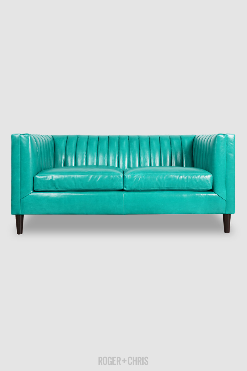 Harley Mid-Century Modern Channel-Tufted Shelter Sofas, Armchairs, Sectionals | Harley