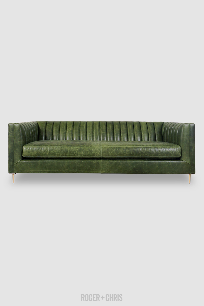 Mid-Century Modern Channel-Tufted Shelter Sofas, Armchairs, Sectionals | Harley
