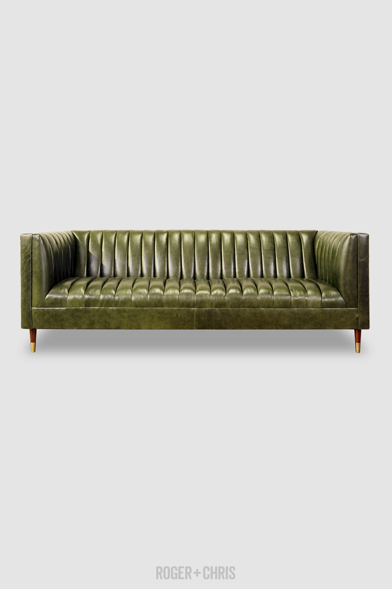 Harley Mid-Century Modern Channel-Tufted Shelter Sofas, Armchairs, Sectionals | Harley