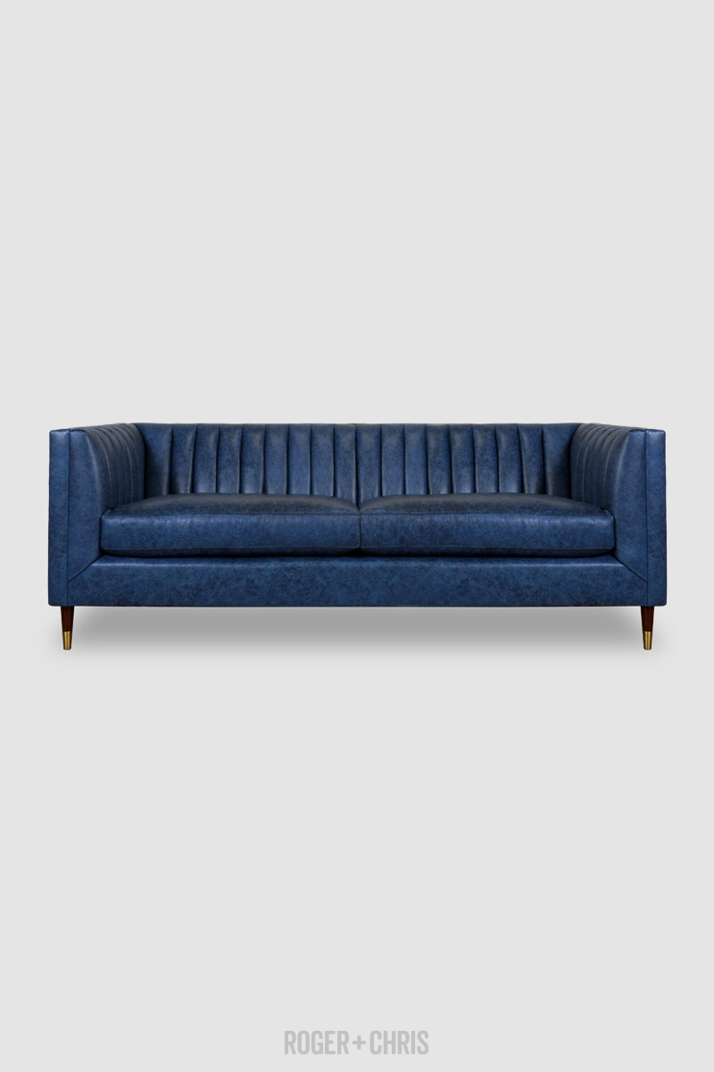 Harley Mid-Century Modern Channel-Tufted Shelter Sofas, Armchairs, Sectionals | Harley