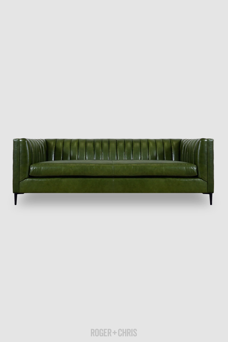 Mid-Century Modern Channel-Tufted Shelter Sofas, Armchairs, Sectionals | Harley