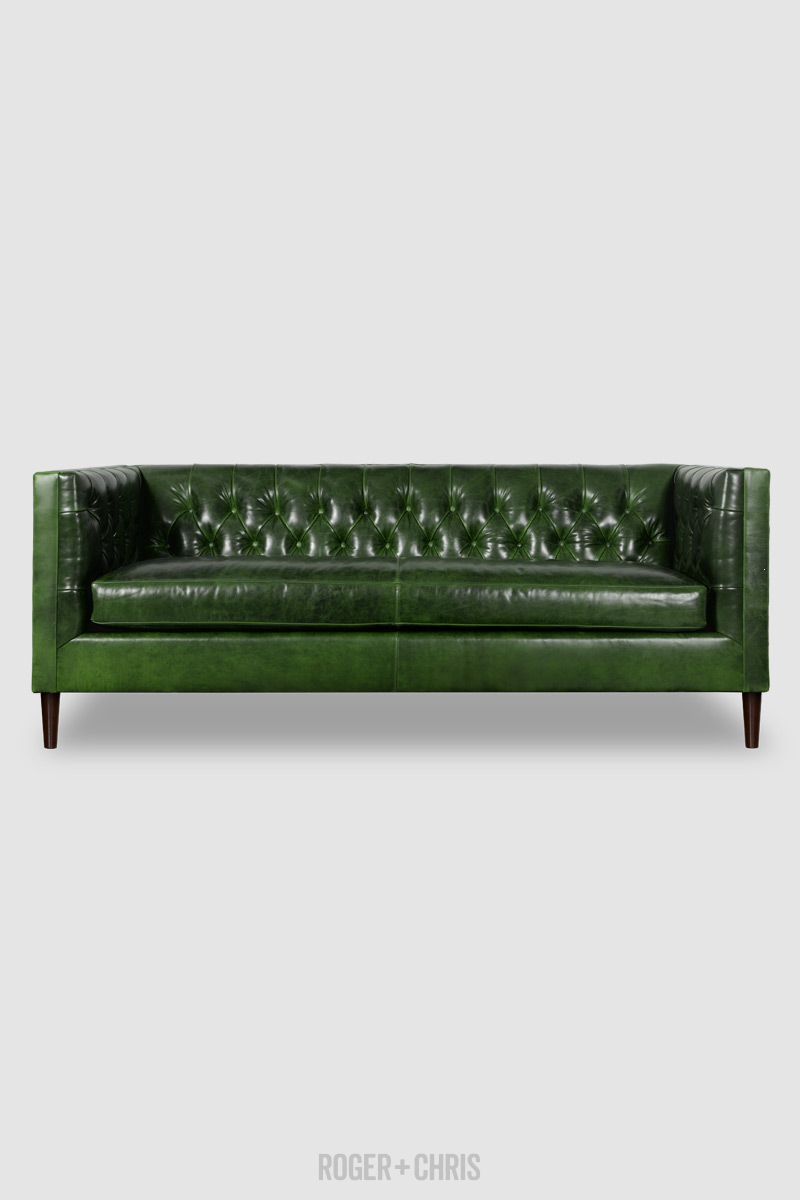 Mid-Century Modern Diamond-Tufted Tuxedo Sofas, Armchairs, Sectionals | Dot