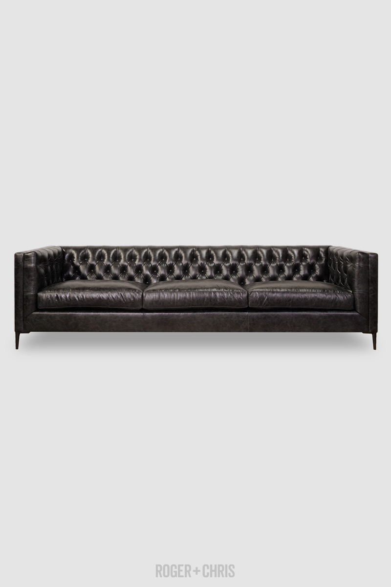 Mid-Century Modern Diamond-Tufted Tuxedo Sofas, Armchairs, Sectionals | Dot