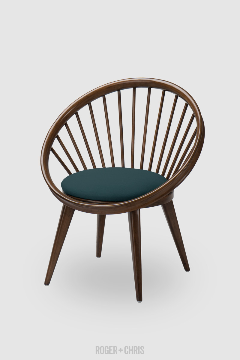 Buttercup Spindle Accent Chair