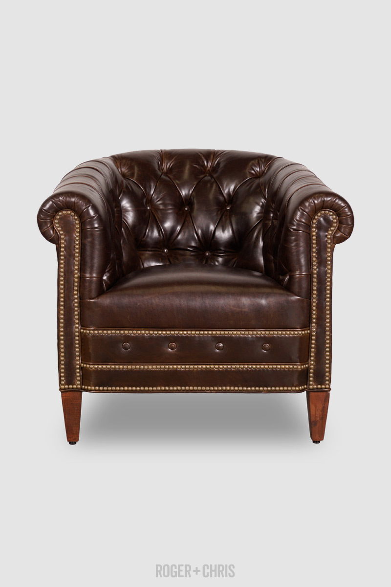 Collins Tufted Barrel Chair