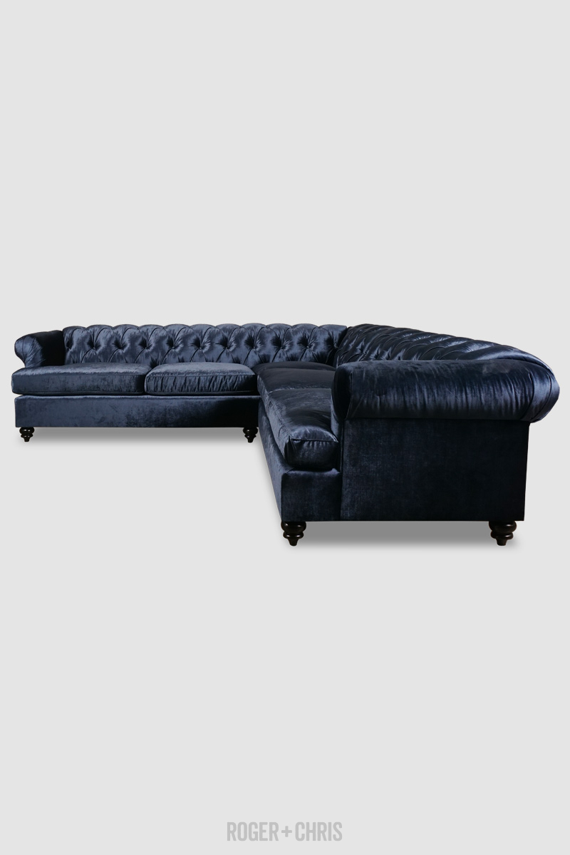 Poodles Relaxed Chesterfield Sofa