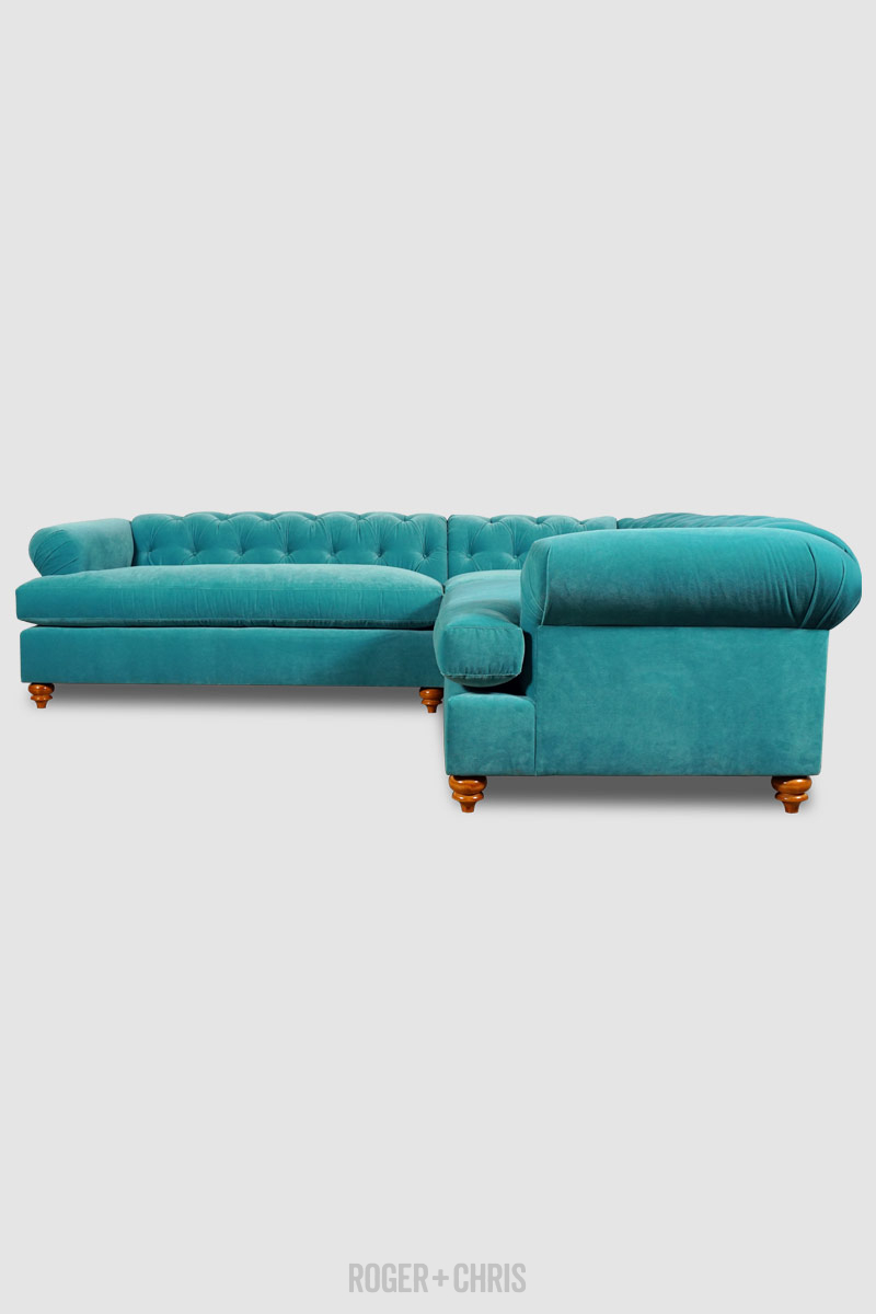 Poodles Relaxed Chesterfield Sofa