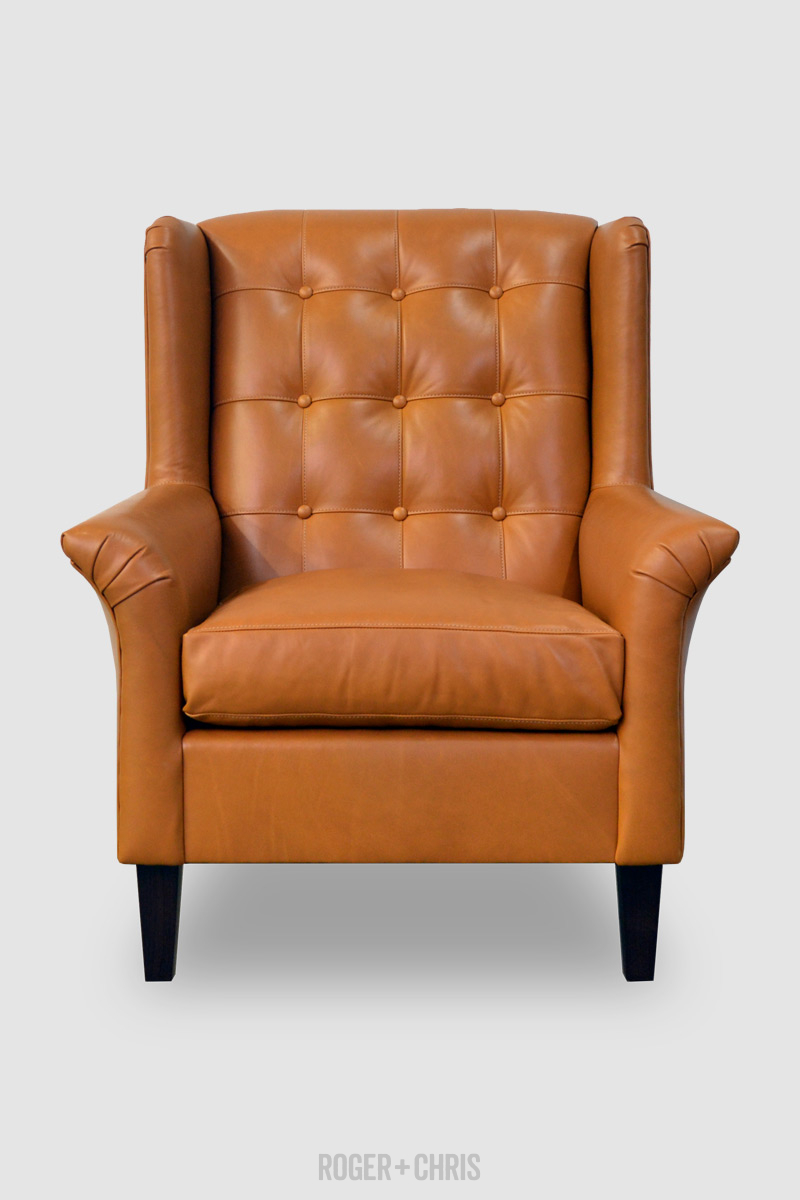 Pops Tufted Modern Wingback Chair