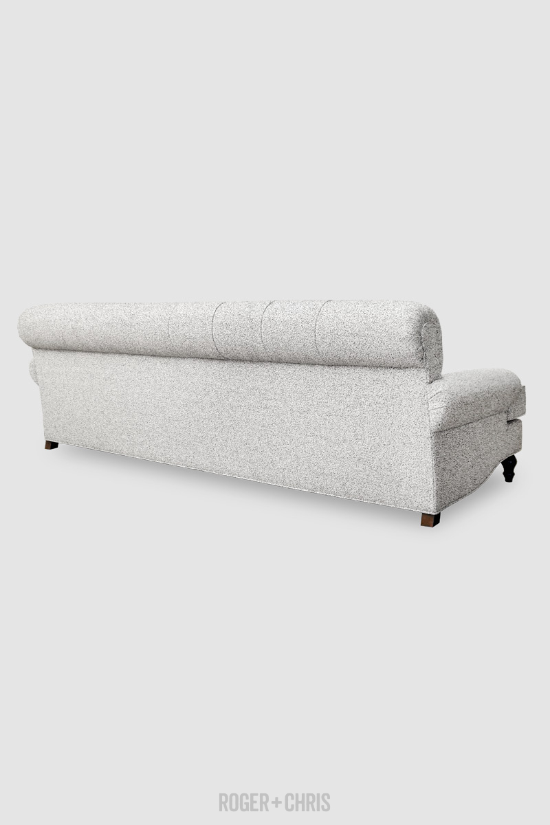 Puddin Pin-Tufted Low Arm Sofa 