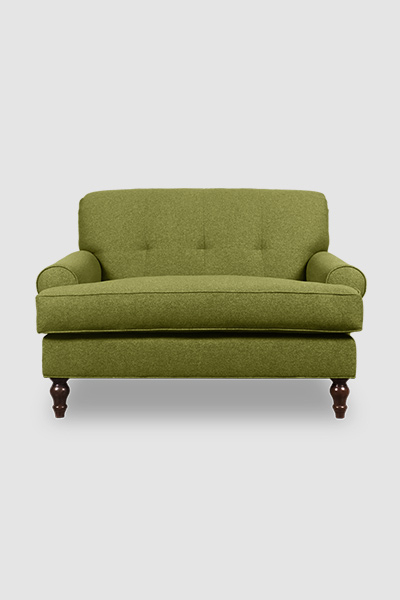 Puddin Pin-Tufted Low Arm Sofa 