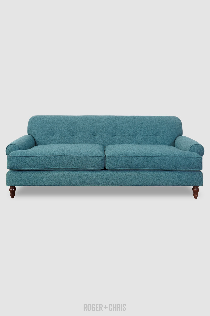 Puddin Pin-Tufted Low Arm Sofa 